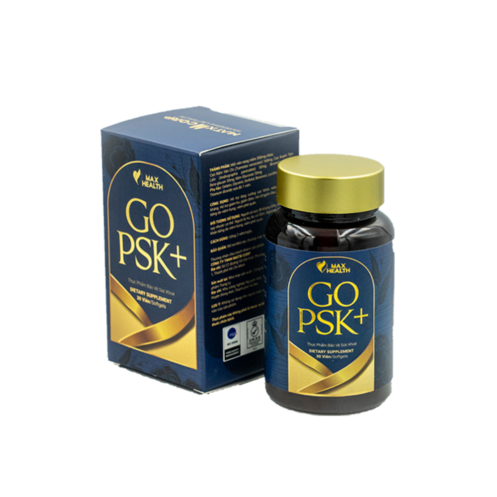 Viên Uống Hỗ Trợ Tăng Cường Sức Đề Kháng GO PSK+ Max Health