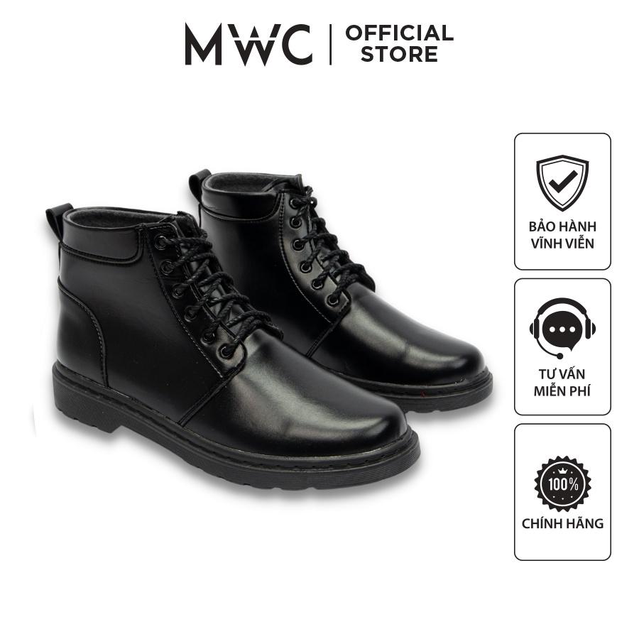 Giày MWC 8032 - Giày Boots Nam Đế Bằng Dáng Bốt Vừa Phong Cách Hàn Quốc