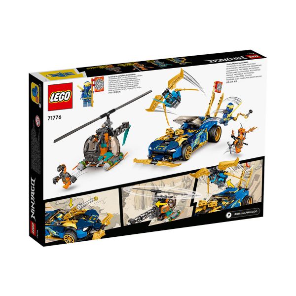 Đồ Chơi LEGO NINJAGO  Xe Đua Tốc Độ Của Jay &amp;amp; Nya 71776