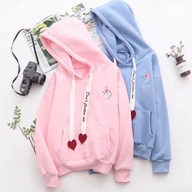 Áo hoodie Thời Trang size Lớn Phong Cách Hàn Quốc Cho Nữ LZD038