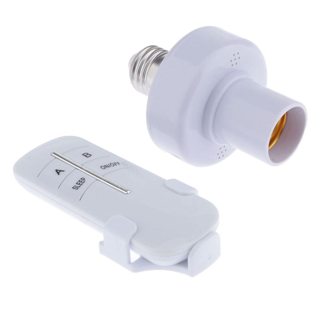 E27 Remote Control Lamp Head E27 Lamp Holder For Home Shopping Mall