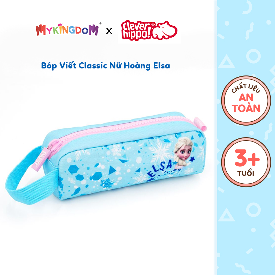 Bóp Viết Classic Nữ Hoàng Elsa CLEVERHIPPO HLF0101/BLUE