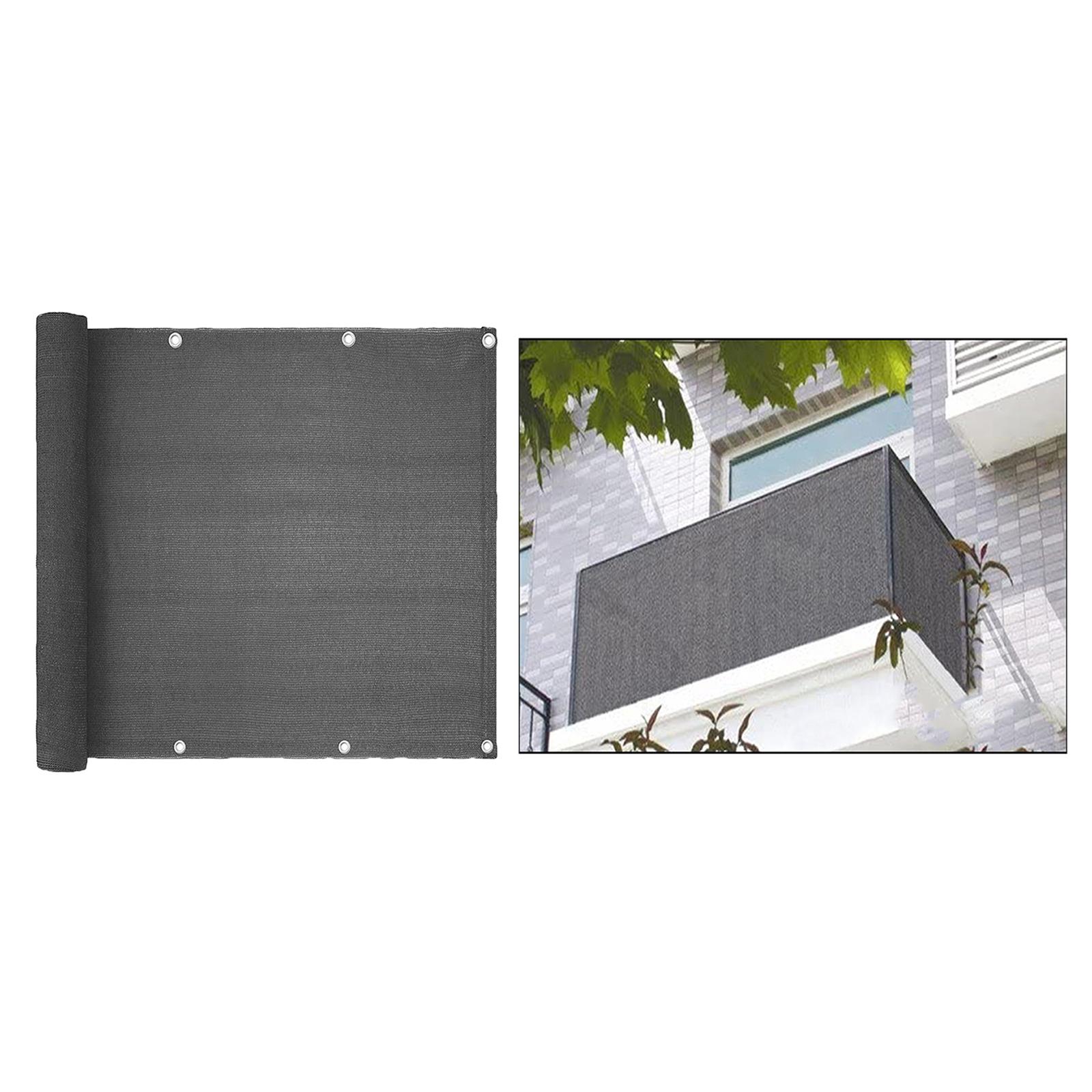 Commercial Fence Privacy Screen Windproof Cooling for Balcony Patio Pool