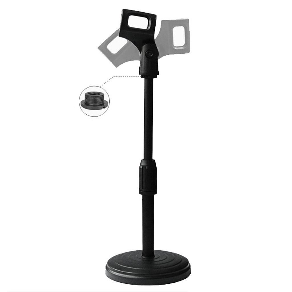 Có Thể Điều Chỉnh Để Bàn Gấp Gọn Chân Đế Micro W/Mic Kẹp Cho Các Cuộc Họp, Các Bài Giảng