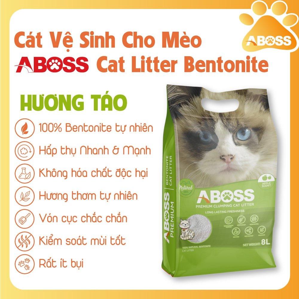 Cát vệ sinh Aboss cho mèo