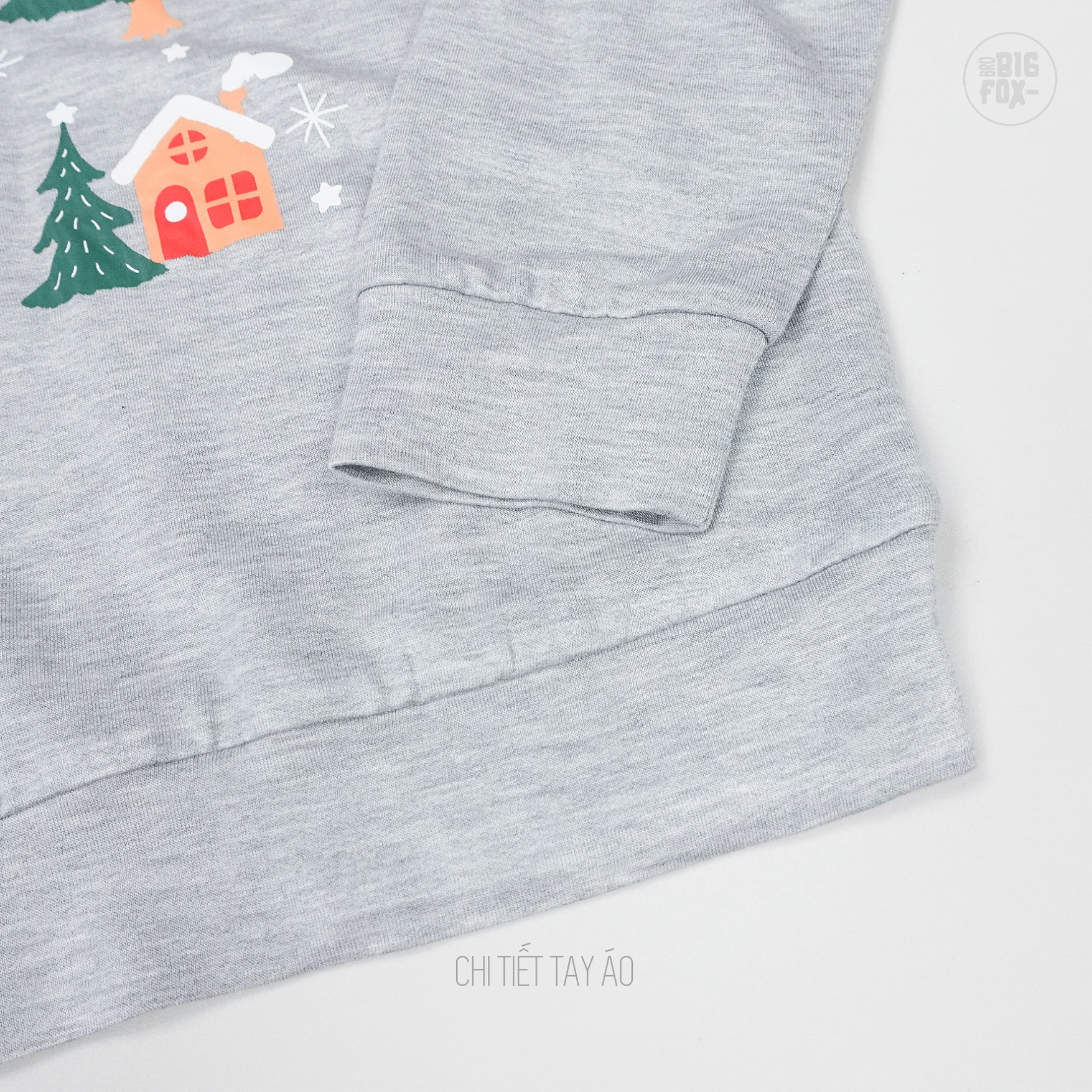 Bộ đồ Noel cho bé trai bé gái Bigfox Miss Meow size đại vải nỉ in Người Tuyết cỡ trẻ em 3-11 tuổi