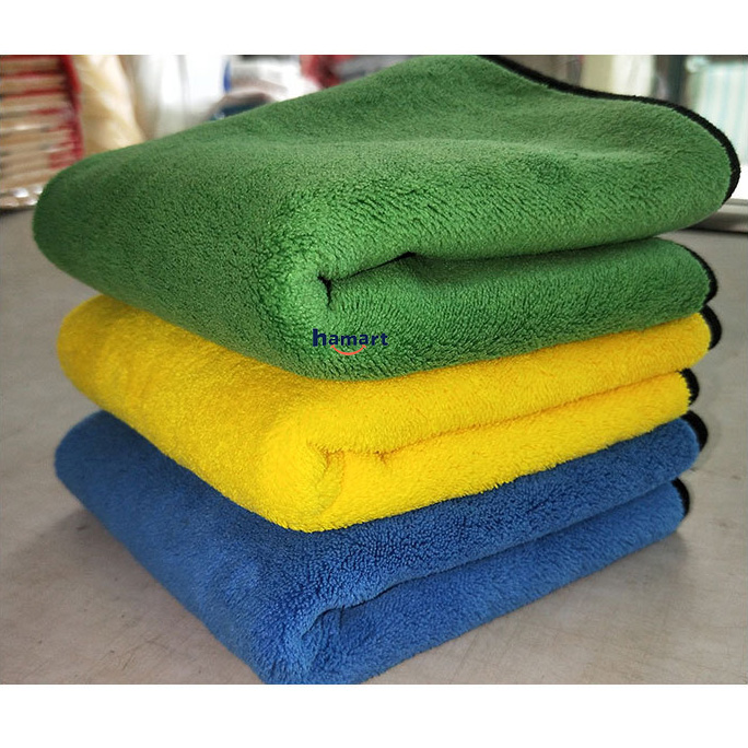 Khăn Microfiber Đa Năng Vệ Sinh Nội Thất Ô Tô Hamart Khăn Bông Lau Bếp Siêu Thấm Hút Cao Cấp