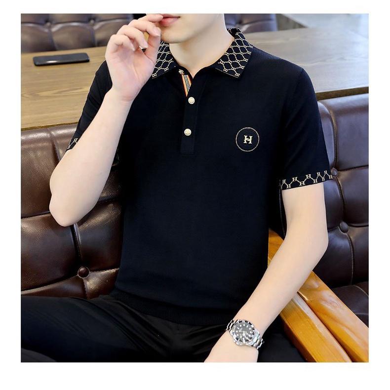 Áo thun nam có cổ tay ngắn vải cotton chống nhăn co giãn thoải mái chống nhăn mẫu đẹp 2023 Skymen Fashion