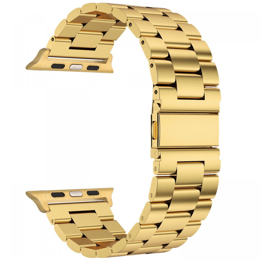 Dây đồng hồ cho Apple Watch, Dây Classic 3 mắt thép không gỉ cho đồng hồ Apple Watch