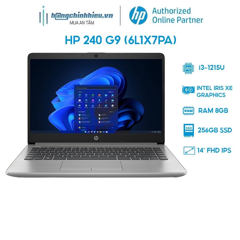 Laptop HP 240 G9 6L1X7PA i3-1215U | 8GB | 256GB | 14' FHD Hàng chính hãng