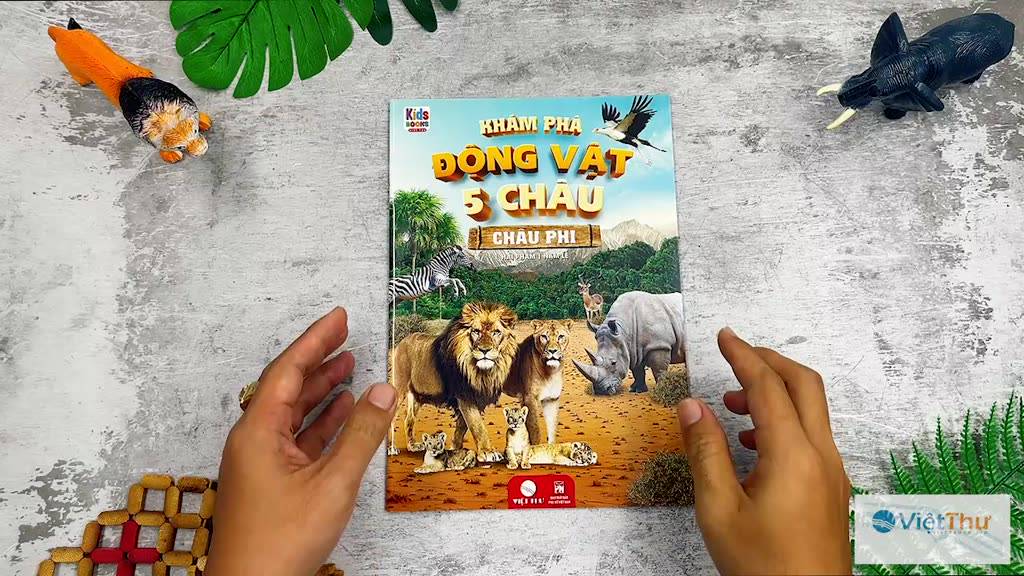 Khám Phá Động Vật 5 Châu Châu Phi -