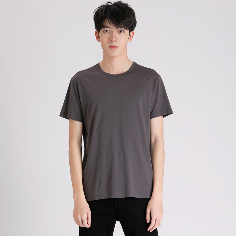 Áo thun nam phong cách Hàn Quốc cổ tròn cổ trái tim mã V-TX20