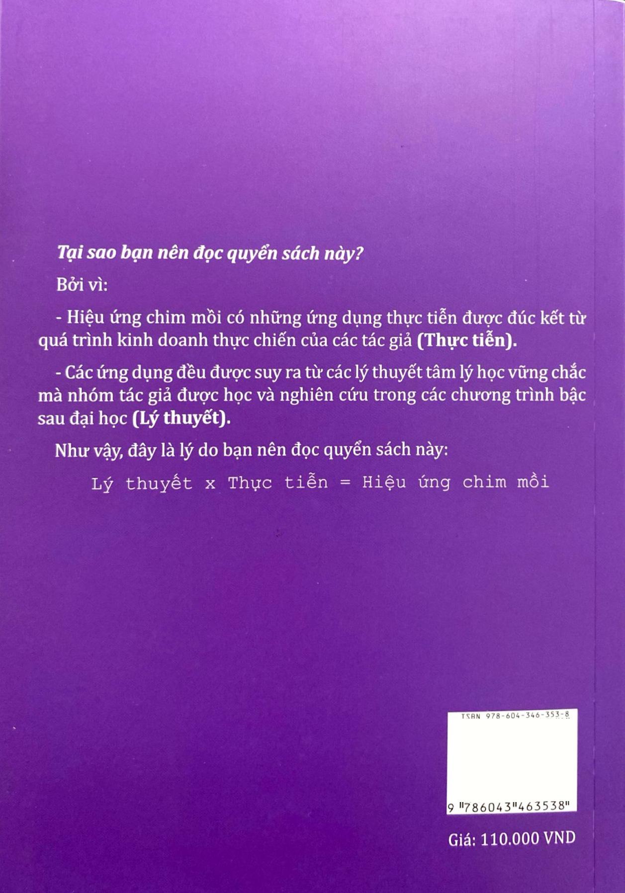 Sách - Hiệu Ứng Chim Mồi - Tập 3 (Tái Bản 2024)