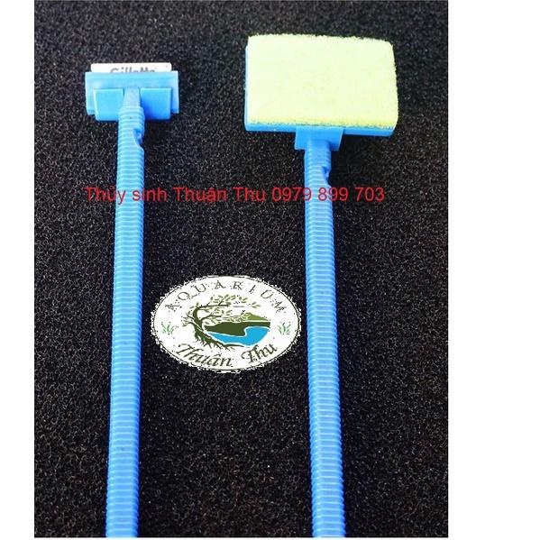 Cây chà kính cạo rêu vệ sinh bể cá hồ thủy sinh 2 trong 1 - 918 Scraper Cleaner