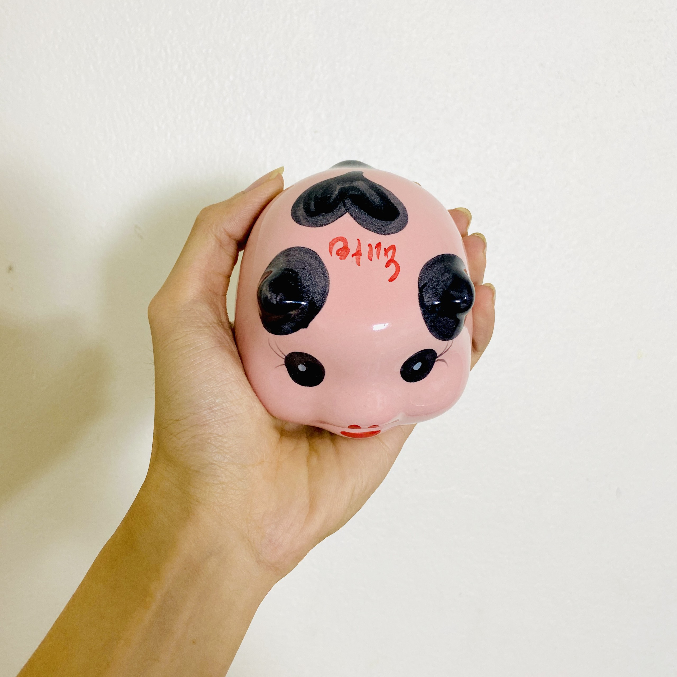 Heo đựng nhẫn vàng, Chất liệu gốm sứ cao cấp Loại 1