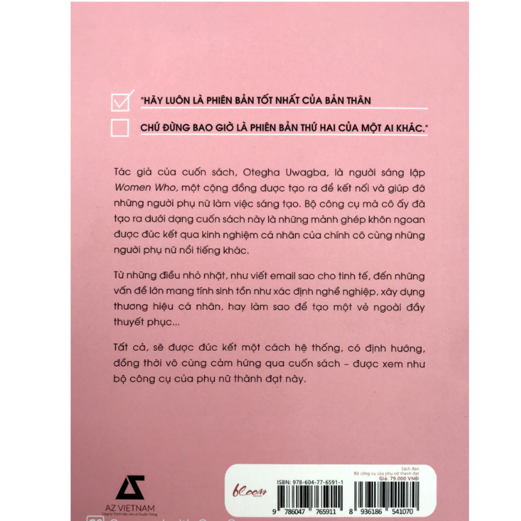 Sách Đen - Bộ Công Cụ Của Phụ Nữ Thành Đạt