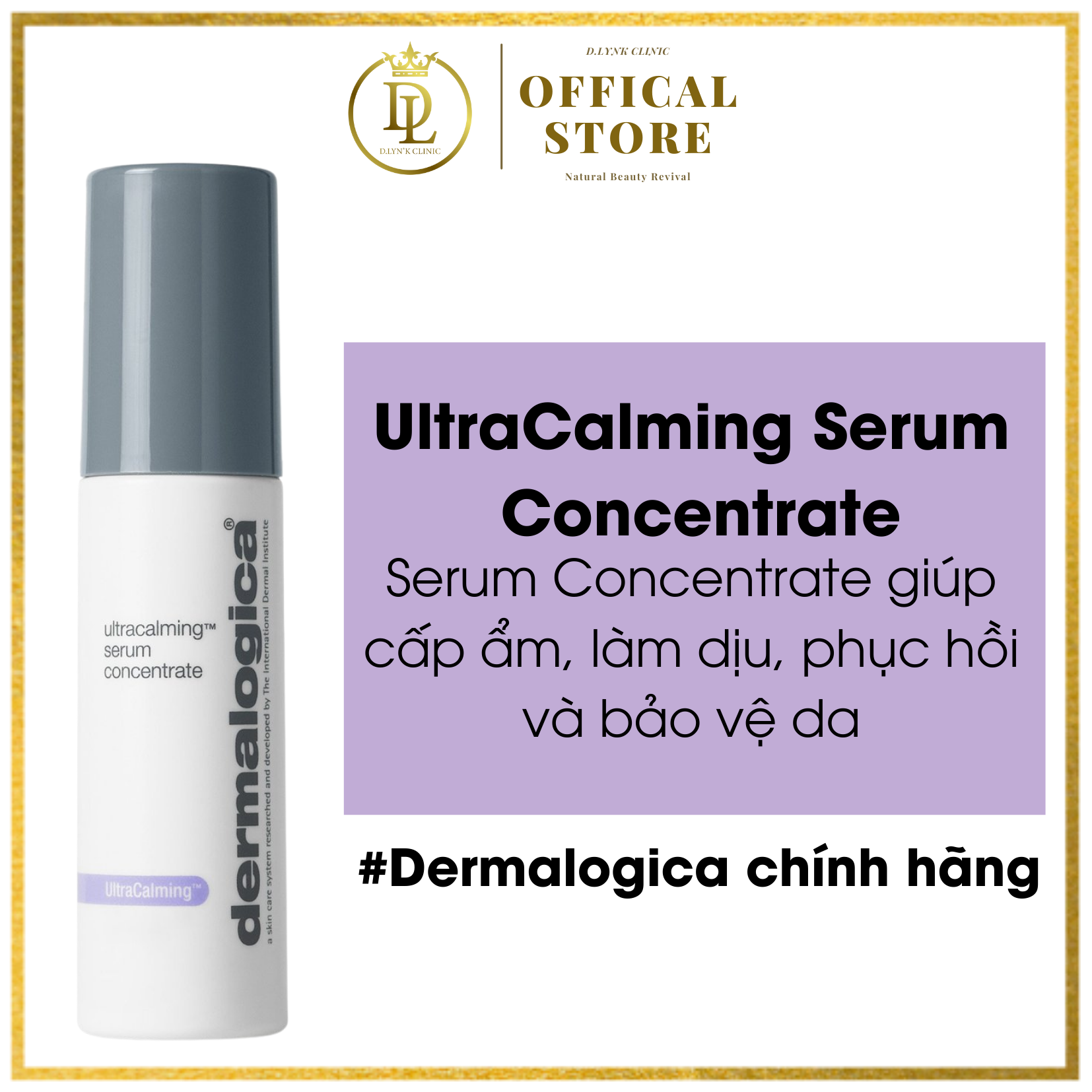 Huyết Thanh Cô Đặc Phục Hồi Dành Cho Da Nhạy Cảm Dermalogica UltraCalming Serum Concentrated