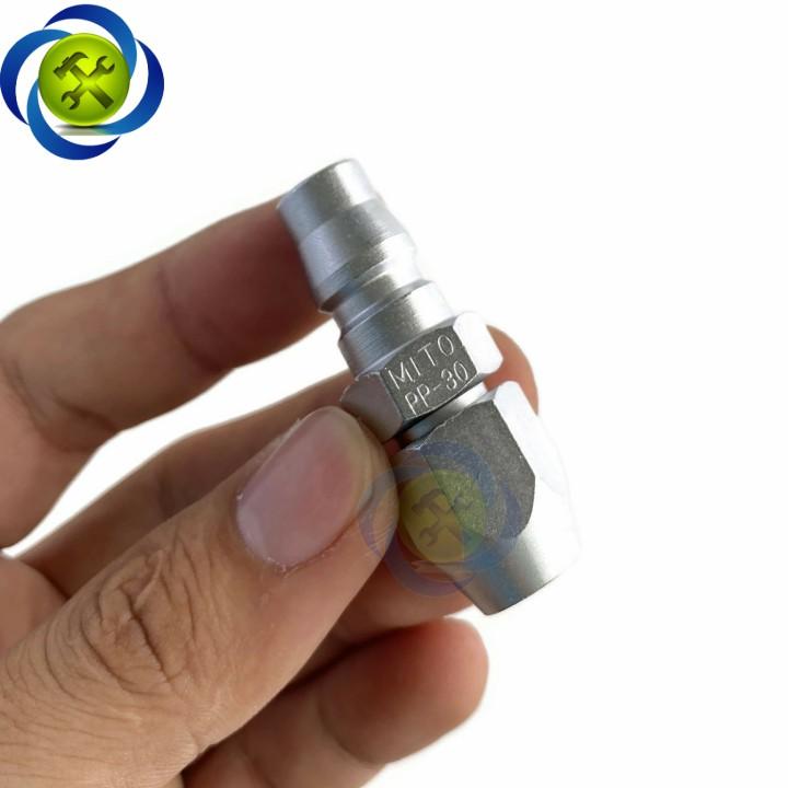 Đầu nối hơi ống nhựa Mito PP30 Plug 6.5 x 10 Hose