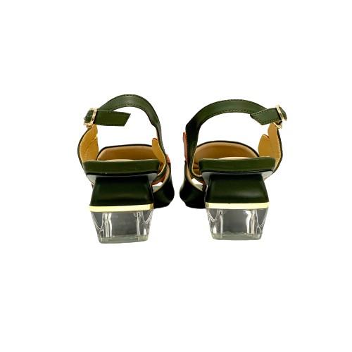 Sandal gót vuông nữ Calila JM JSD20003