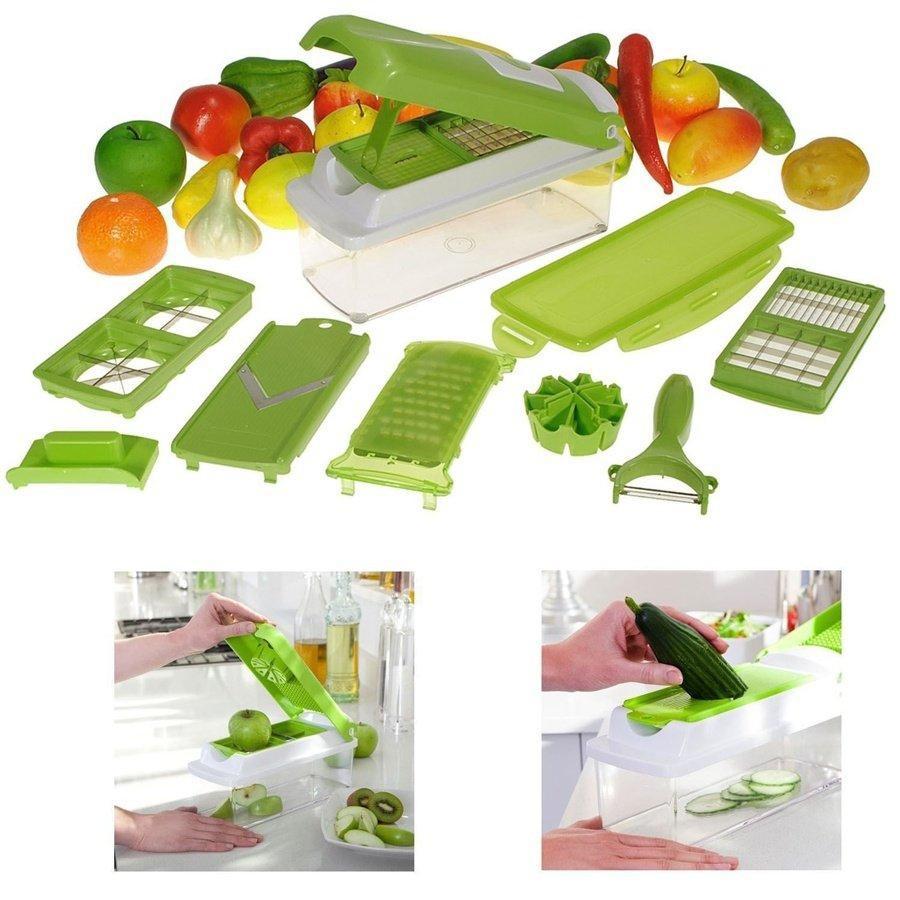 Bộ cắt gọt rau củ quả 10 món Nicer Dicer Plus(2019)