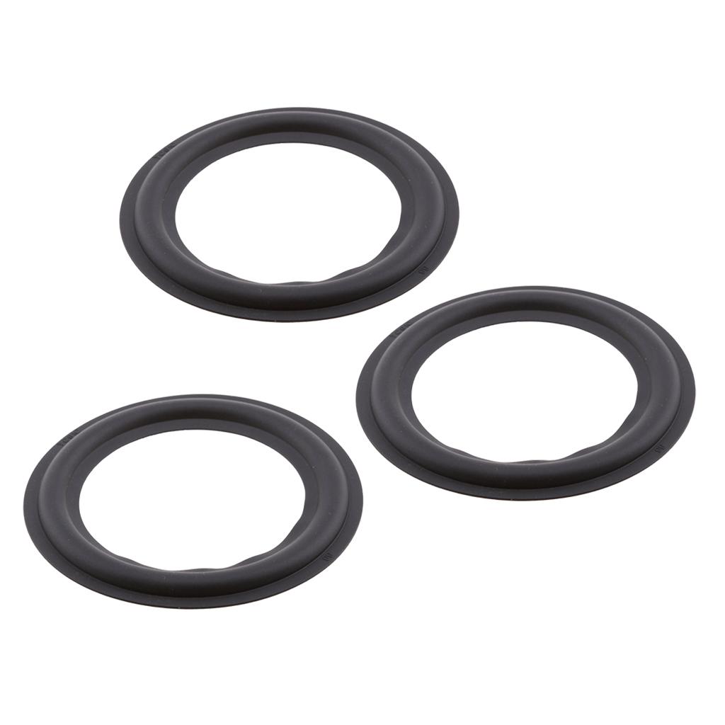 3x Loa Âm Thanh Cao Su Xốp Loa Edge Sửa Chữa Phụ Kiện 4 Inch