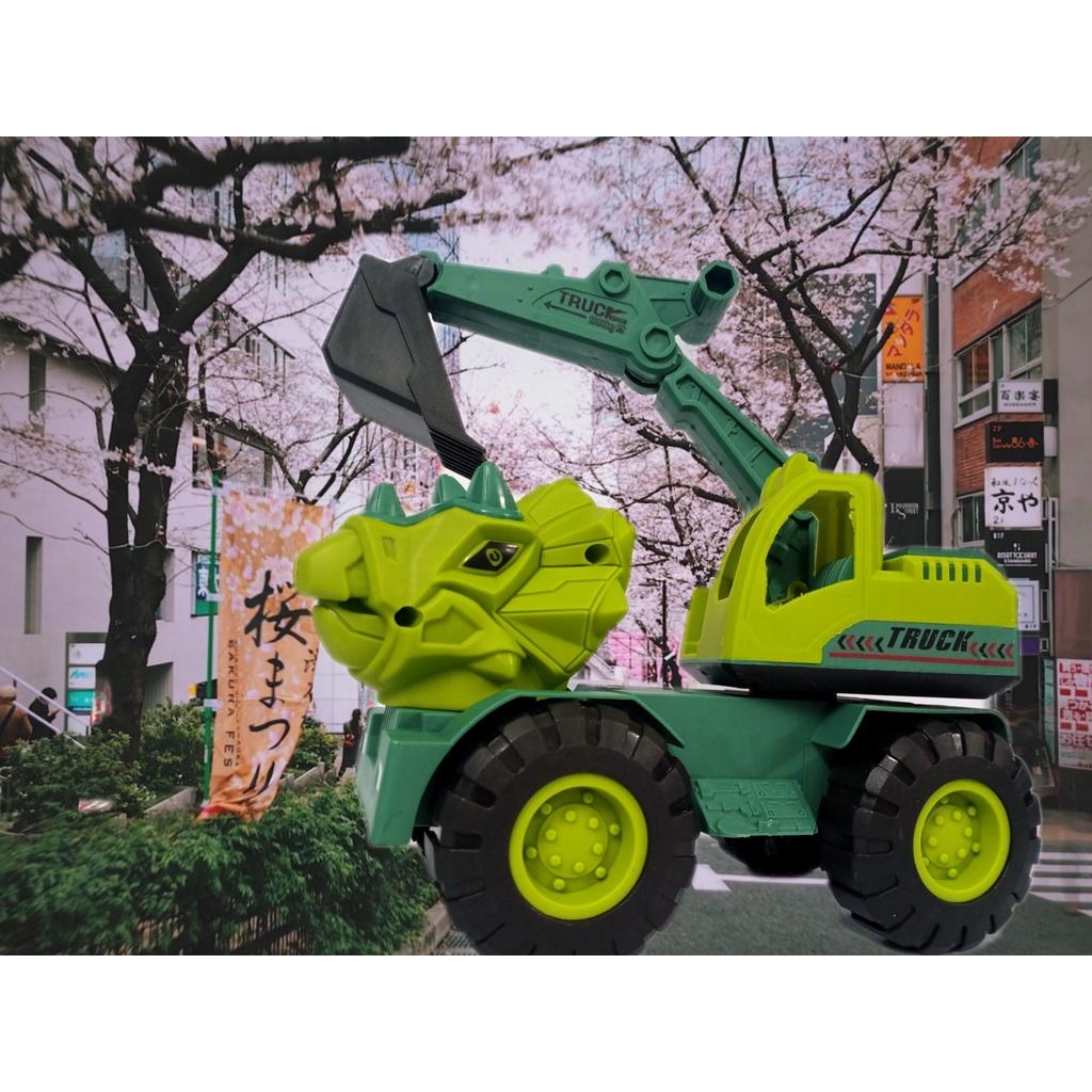 Đồ Chơi Xe Tải Xúc Đất Khủng Long Cho Bé Trai