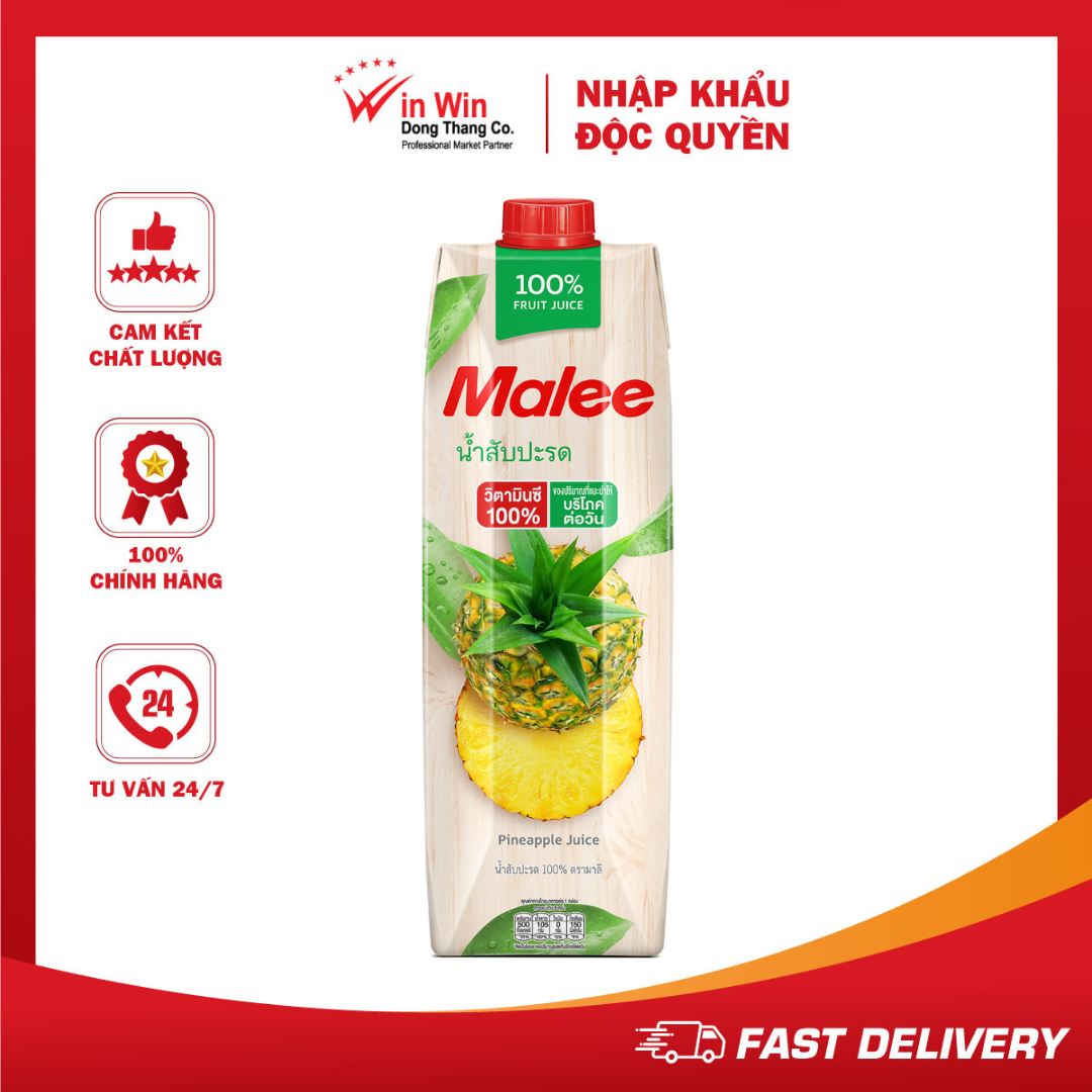 Nước Ép Dứa Malee 1L