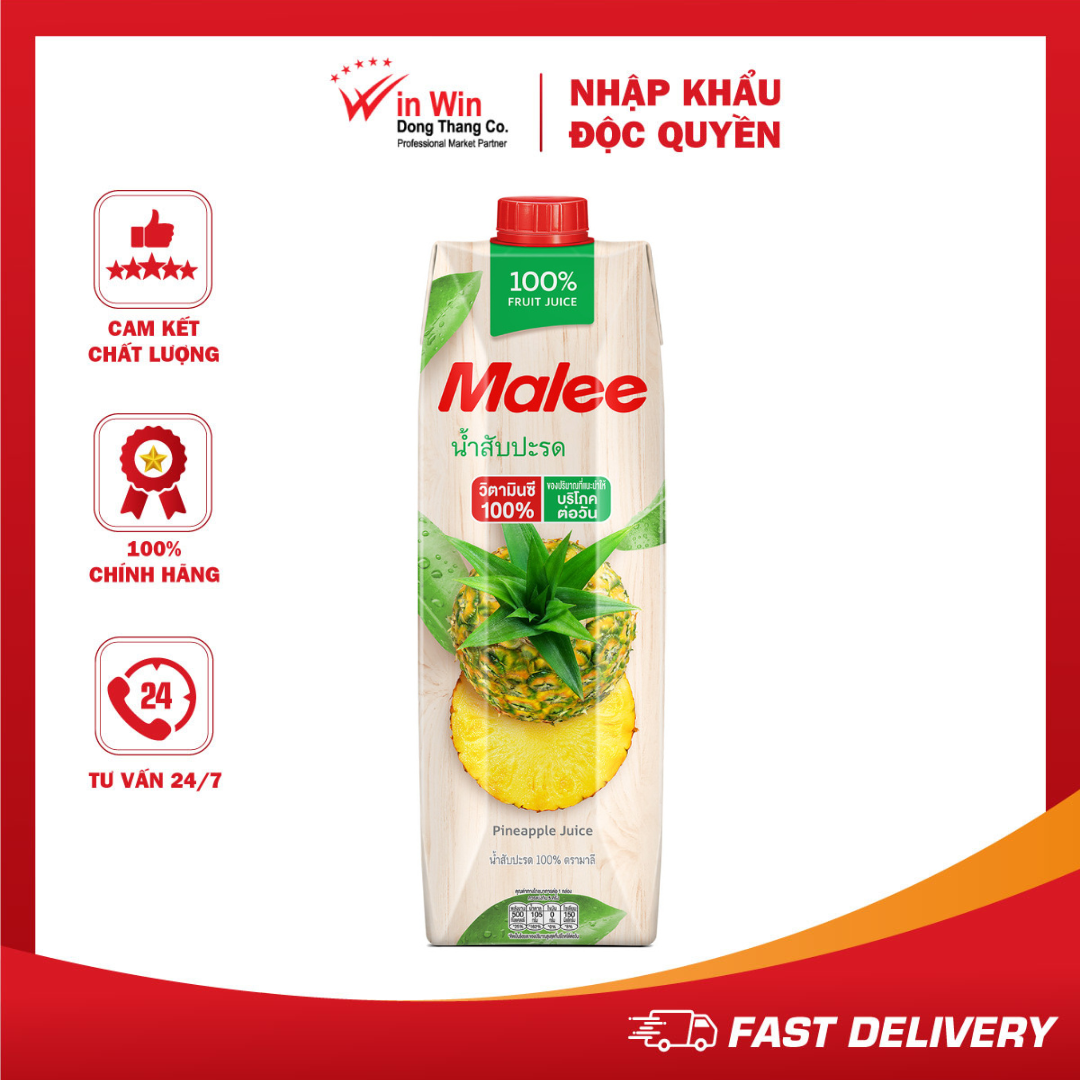 Nước Ép Dứa Malee 1L (Thái Lan)