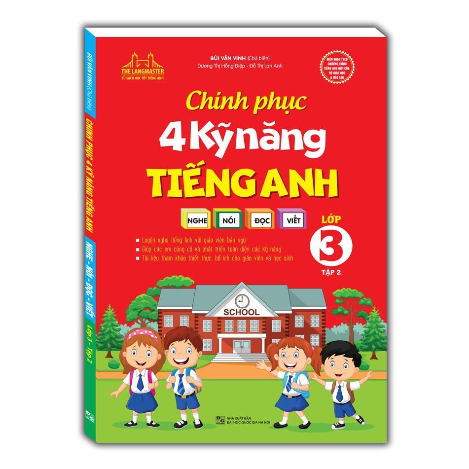 Sách - Chinh Phục 4 Kỹ Năng Tiếng Anh Nghe - Nói - Đọc - Viết Lớp 3 - Combo 2 Tập - Minh Thắng - ảnh 4