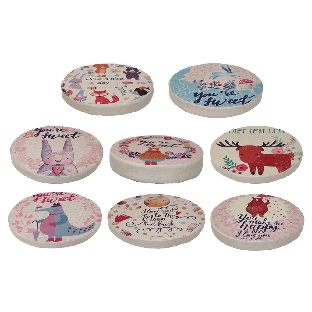 Non- Cushion Circular Chair Cushions Round Mat