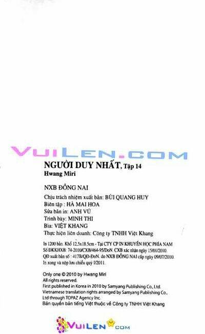 người duy nhất chapter 112 21