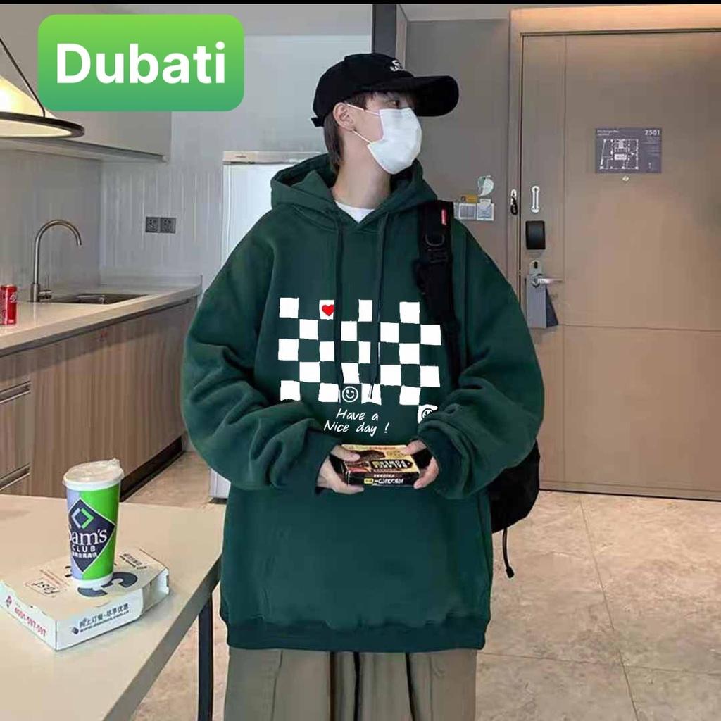 ÁO NỈ, ÁO KHOÁC HOODIE CARO NICE DAY SIÊU NGẦU NAM NỮ PHONG CÁCH HÀN QUỐC CAO CẤP MỚI - DUBATI FASHION