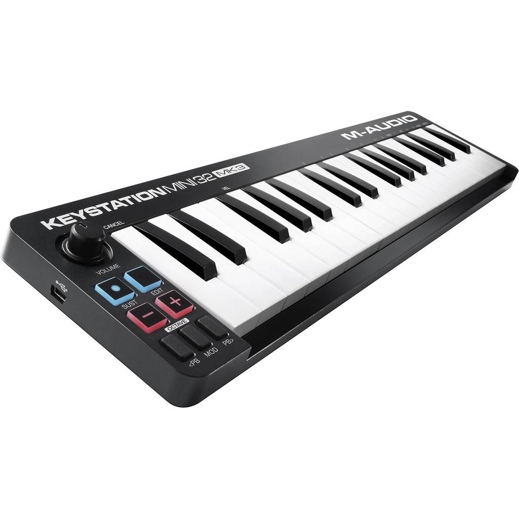 Bàn sáng tác nhạc M-Audio Keystation Mini 32 MK3 32-key Keyboard Controller