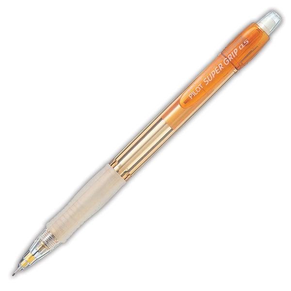 Bút Chì Bấm Pilot Super Grip Neon H-185N-O-2B - Thân Cam