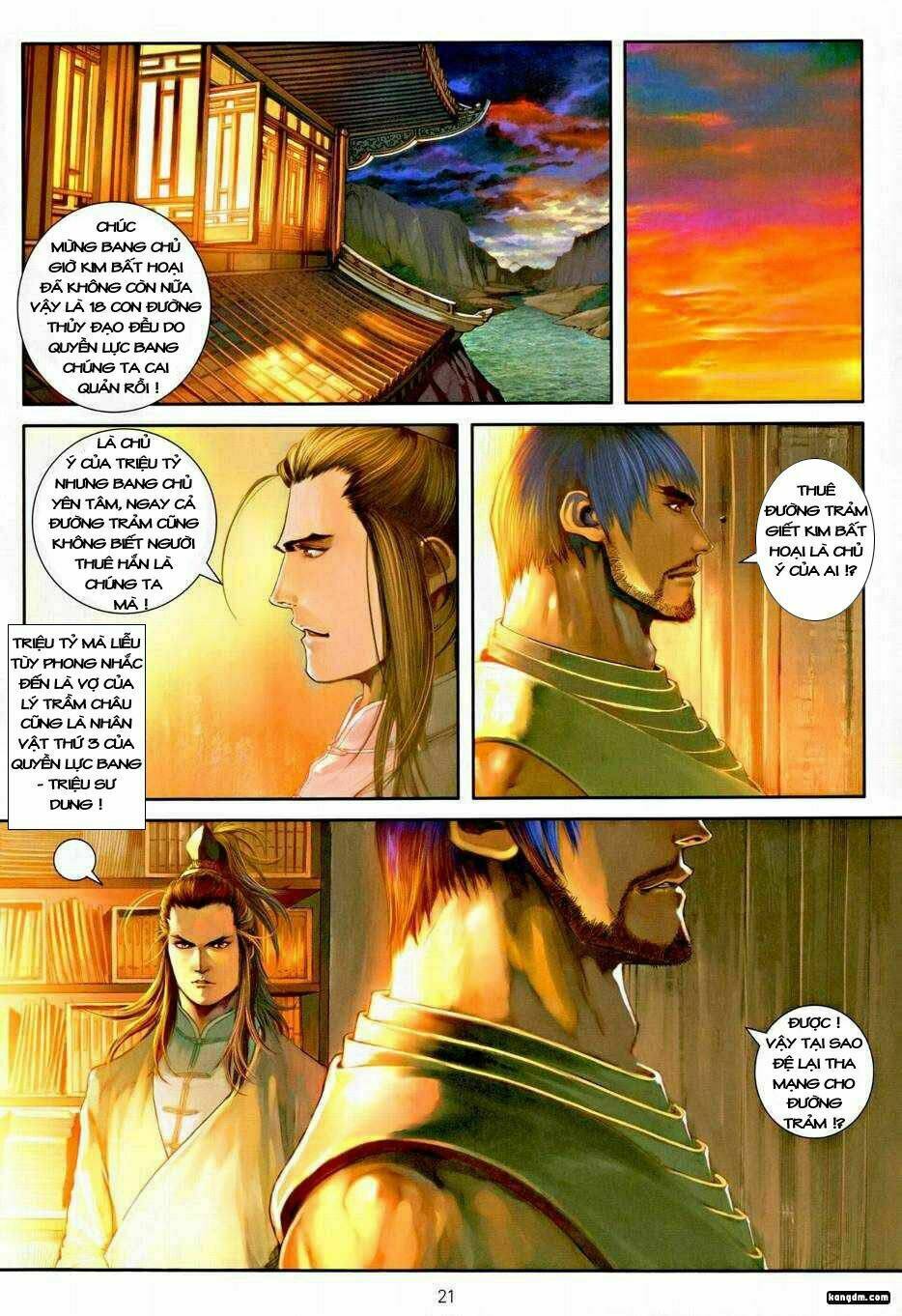 ôn thuỵ an quần hiệp truyện chapter 8 18