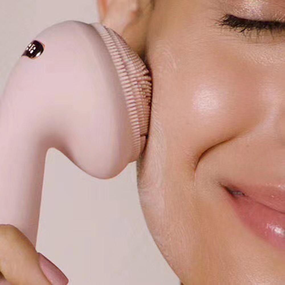 Điện Ốp Mặt Bàn Chải Usb Mặt Bàn Chải Rửa Mặt Chống Nước Âm Rung Sữa Rửa Mặt Sâu Lỗ Chân Lông Làm Sạch Da Máy Mát Xa