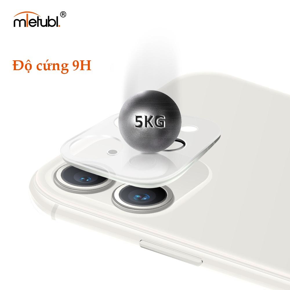 Kính cường lực Camera cho iPhone 11 12 13 Pro Max Mini độ cứng 9H trong suốt