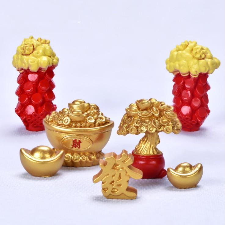 HN * Các mẫu charm mừng tài lộc thuận buồm xuôi gió trang trí tiểu cảnh, terrarium, DIY