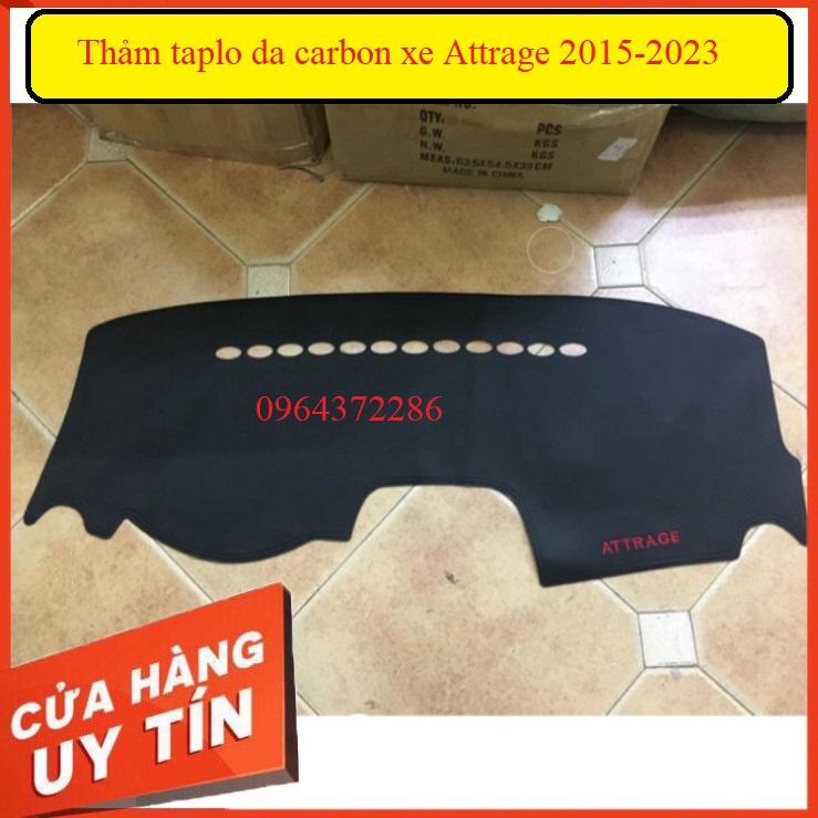 Taplo da vân cacbon Attrage 2015-2023 có chống trượt