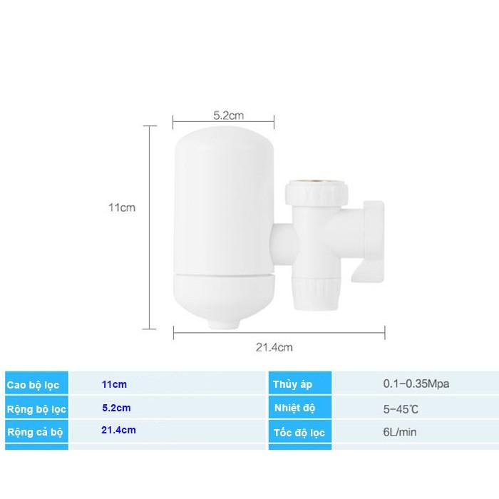Combo 2 Bộ lọc nước tại vòi bảo vệ sức khỏe