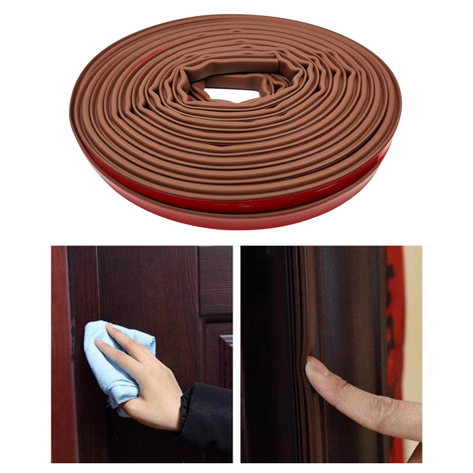 Universal Garage Door Seal Strip DIY Weather Sealing Strip for Garage Door Self Adhesive Foam Window Seal Strip