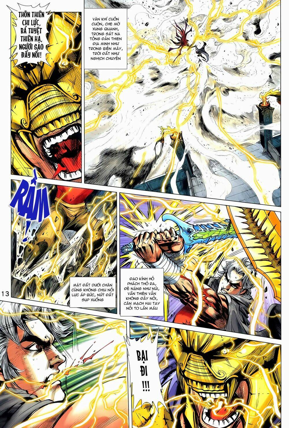 thần binh vấn thiên chapter 23 12