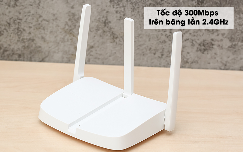 Bộ Phát Wifi Mercusys MW305R Chuẩn N 300Mbps - Hàng Chính Hãng