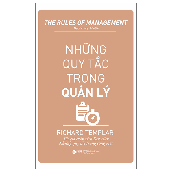 Những Quy Tắc Trong Quản Lý  Richard Templar