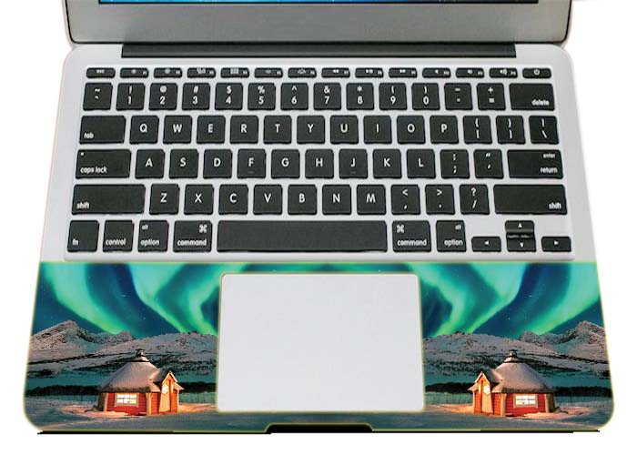 Miếng Dán Skin Trang Trí Mặt Ngoài + Lót Tay Laptop Thiên Nhiên LTTN -  197