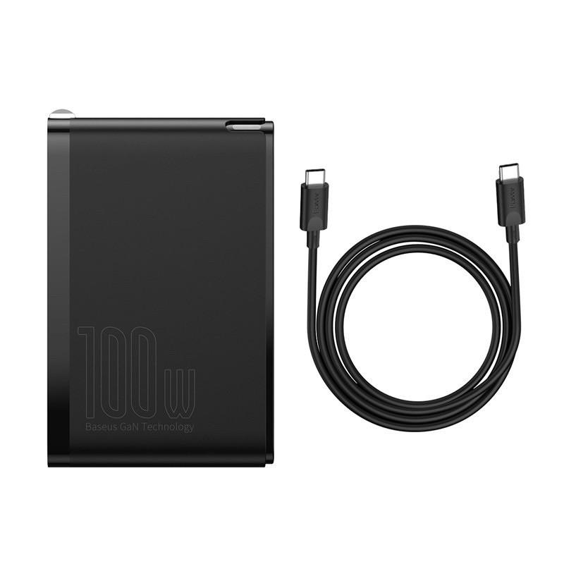 Củ sạc nhanh Baseus GaN2 Pro Quick Charger 4 Ports 100W 2C+2U - Hàng Chính Hãng