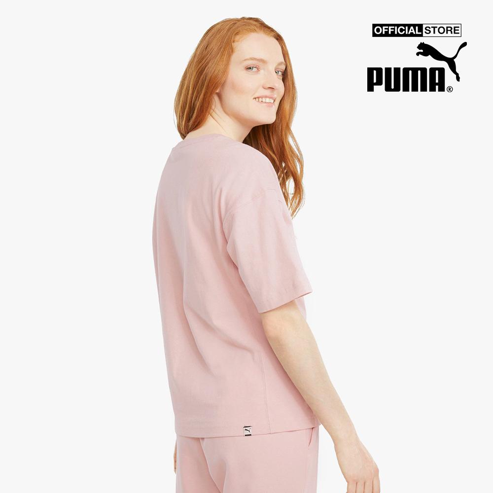 PUMA - Áo thun nữ ngắn tay Downtown Graphic 531679