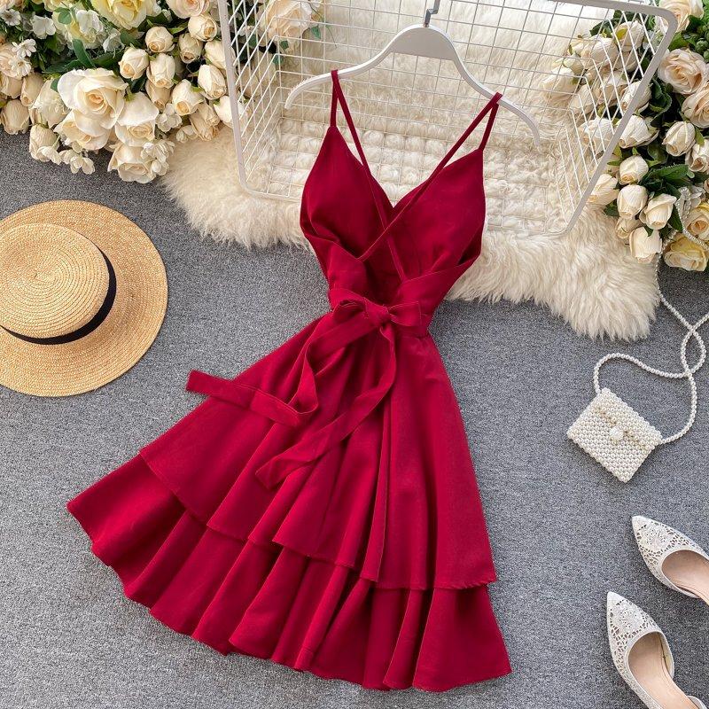 Đầm Ngắn Đi Chơi LABELLE Nhiều Màu DC789