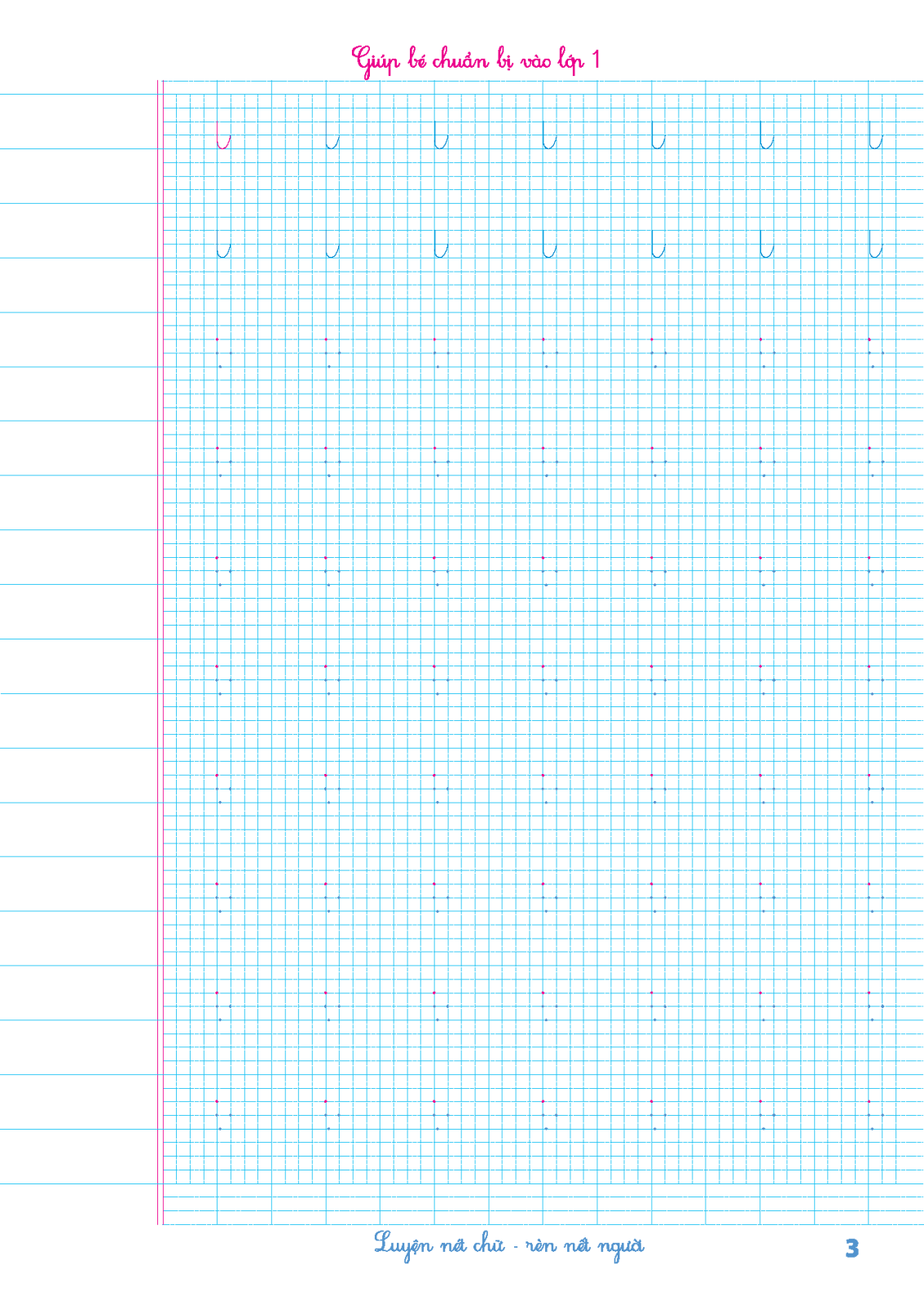 Vở Luyện Viết Tập 1 (Dành Cho Bé Từ 5 - 6 Tuổi)