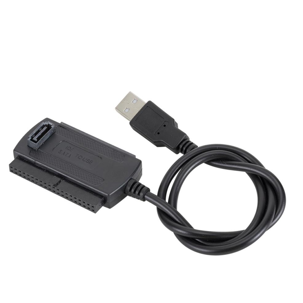 3 in1 USB 2.0 IDE SATA 5.25 S-ATA 2.5 3.5 Inch Hard Drive Disk HDD Adapter Cable for PC Laptop Converter Cable Plug And Play